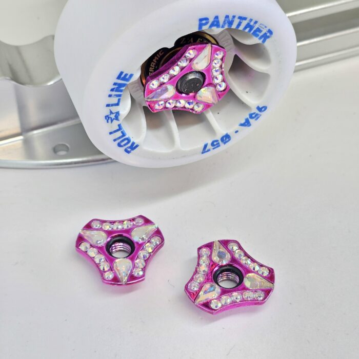 27# MR Fancy Triangle Raindrops Lock Nuts SN15