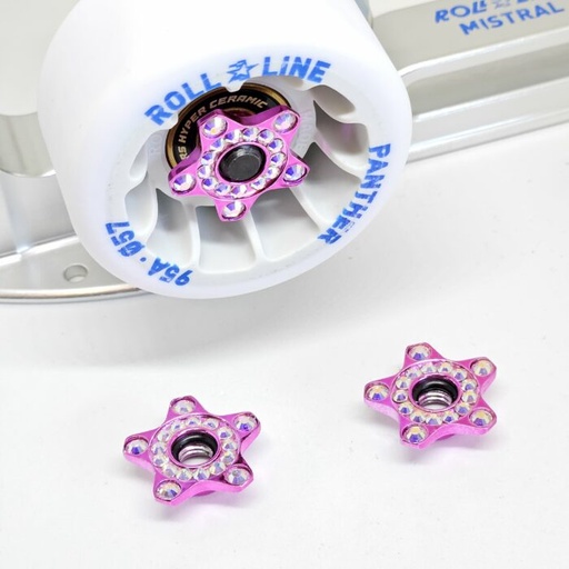 27# MR Fancy Star Lock Nuts SN04