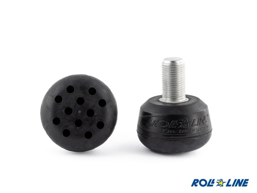 [STFRASPNE] 18# Roll-Line ToeStops Black Super Professional